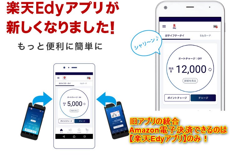 楽天Edyアプリ